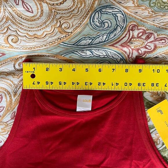 Red Lole Luisa Comfortable High Neck Maxi Dress - Picture 14 of 15